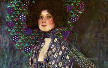 Emilie Floge 1902 Simbolismo Gustav Klimt Pinturas al óleo